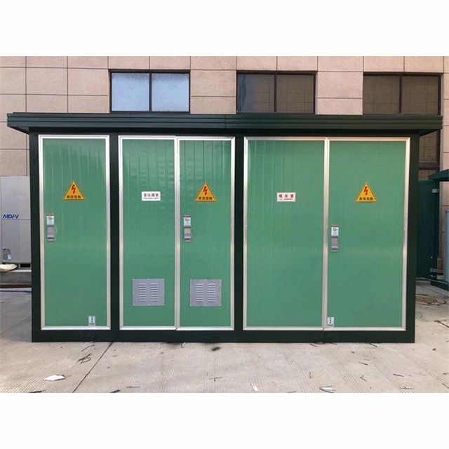 乡城1600KVA欧式箱式变压器
